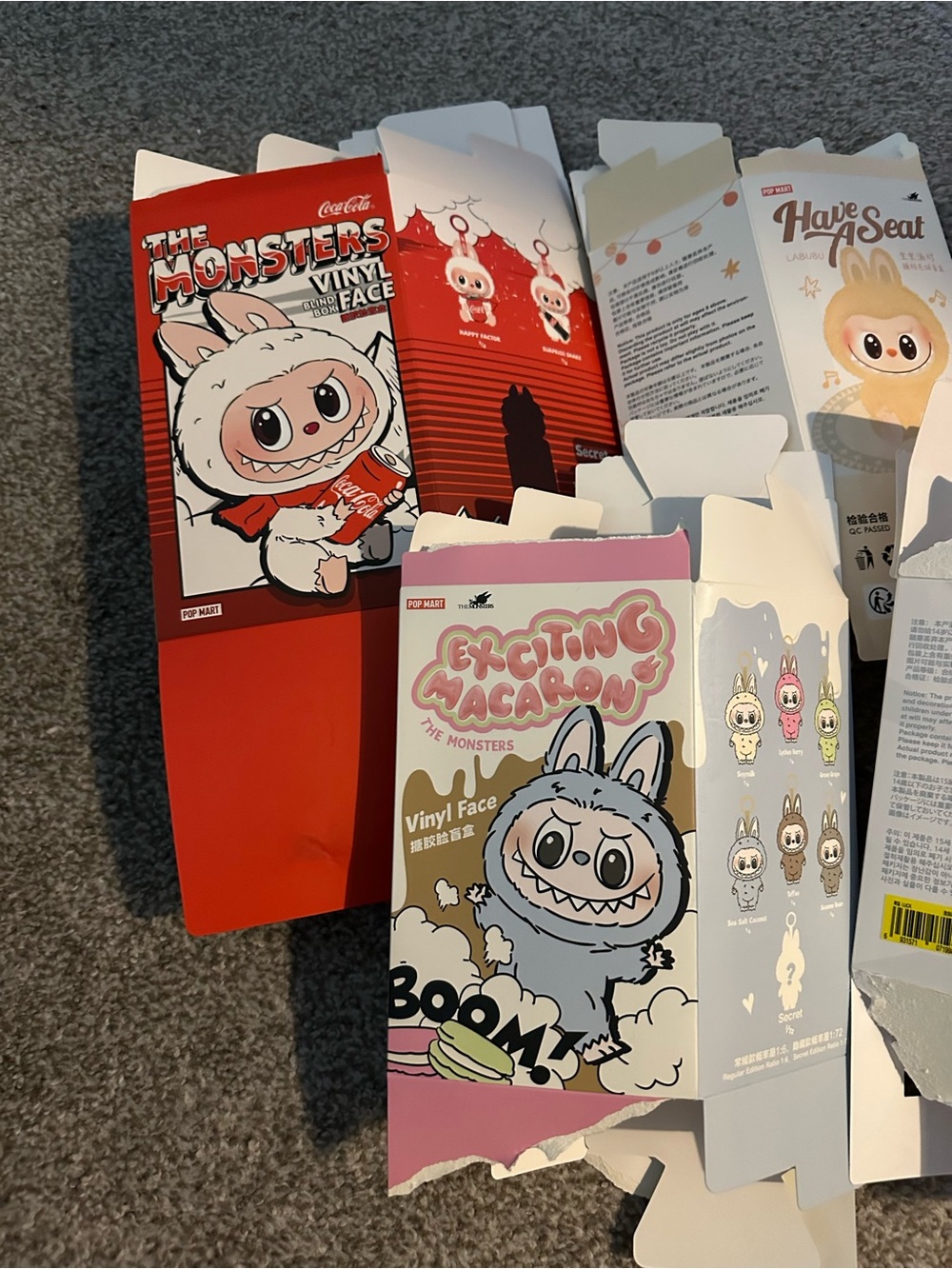 Empty Labubu The Monsters Authentic Boxes - Picture 3 of 4